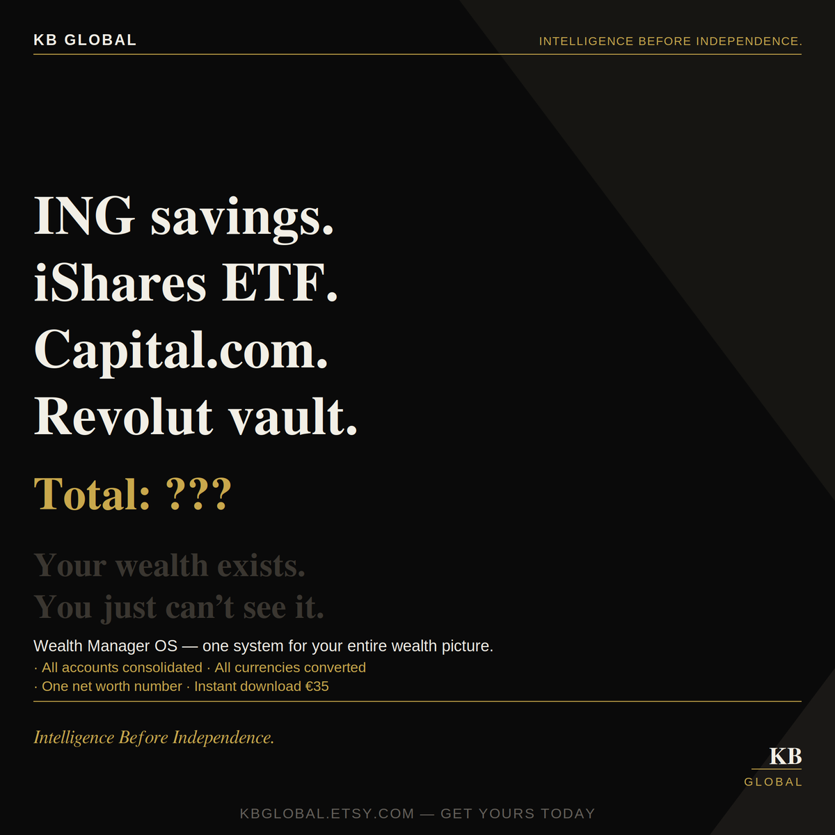 Wealth Manager OS — Notion Wealth Tracking System