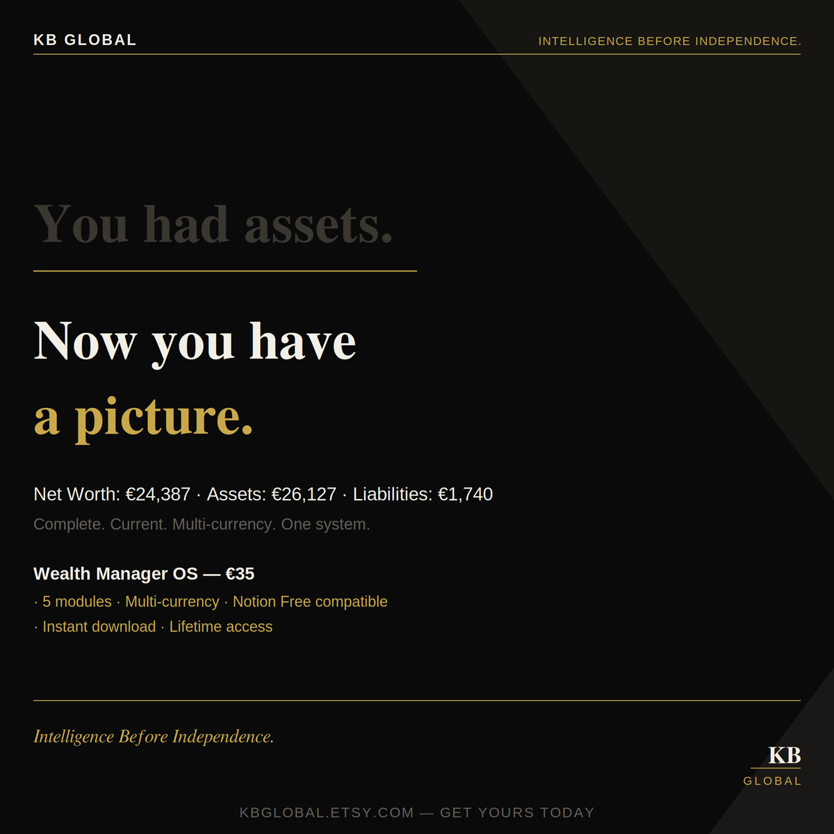 Wealth Manager OS — Notion Wealth Tracking System