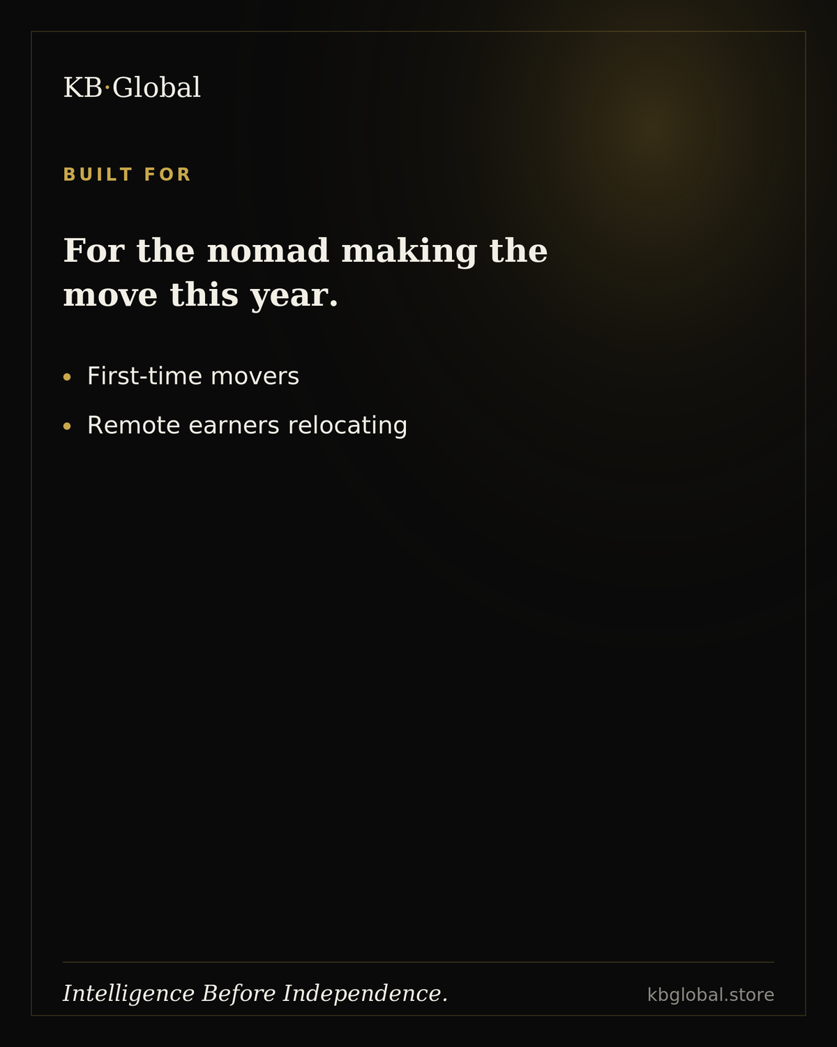 Nomad Move Pack — DN Visa Tracker + FCA Financial Control System