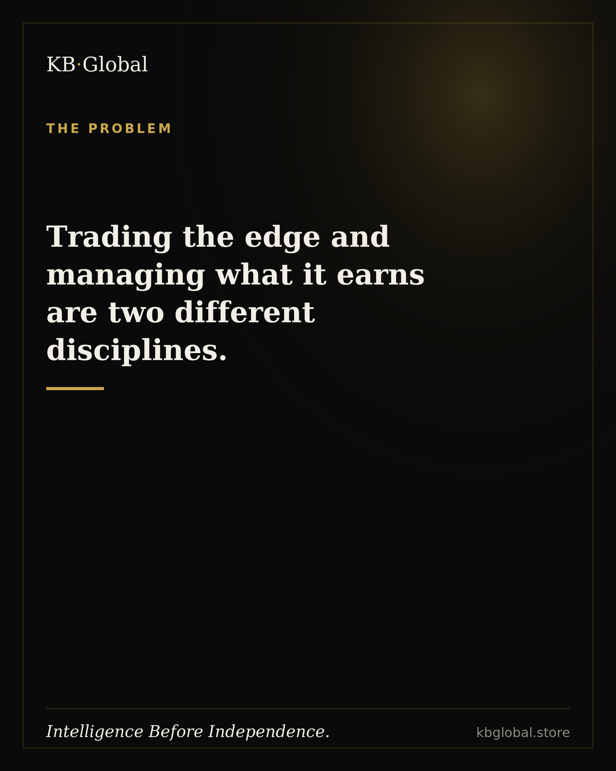 Trader's Stack — XAUUSD Intelligence System + Wealth Manager OS