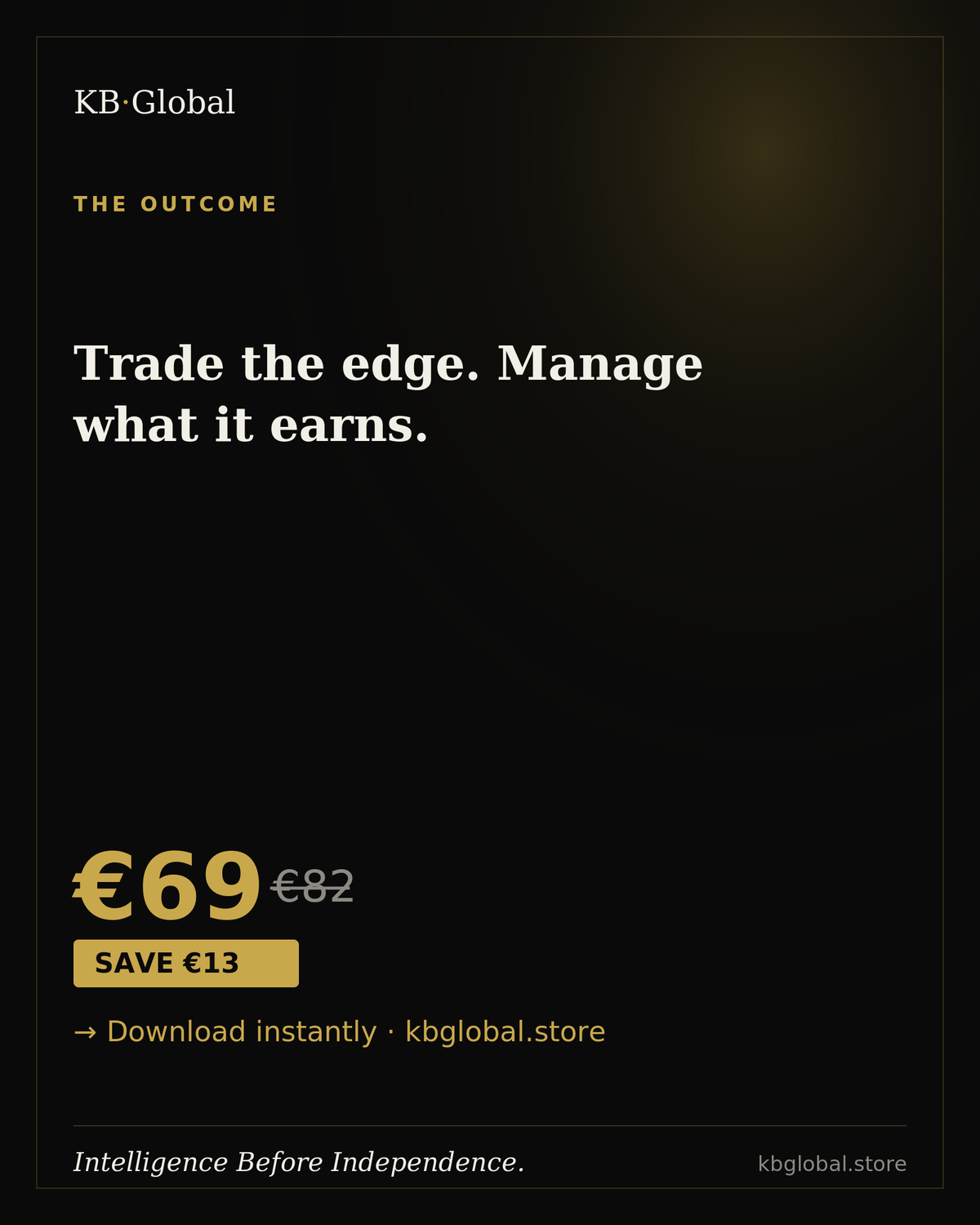 Trader's Stack — XAUUSD Intelligence System + Wealth Manager OS